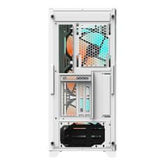 Gigabyte C301 GLASS/Midi Tower/Transpar./Bílá