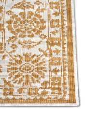 NORTHRUGS Kusový koberec Twin-Wendeteppiche 105789 Ochre – na ven i na doma 80x150