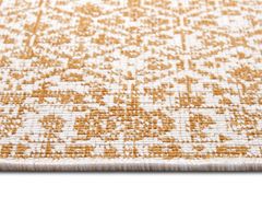 NORTHRUGS Kusový koberec Twin-Wendeteppiche 105789 Ochre – na ven i na doma 80x150