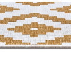 NORTHRUGS Kusový koberec Twin-Wendeteppiche 105794 Ochre – na ven i na doma 80x150