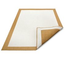 NORTHRUGS Kusový koberec Twin-Wendeteppiche 105796 Ochre – na ven i na doma 80x150