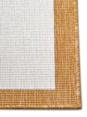 NORTHRUGS Kusový koberec Twin-Wendeteppiche 105796 Ochre – na ven i na doma 80x150