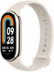 Xiaomi Smart Band 8, Champagne Gold - rozbaleno