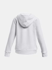 Under Armour Mikina UA Rival Fleece BL Hoodie-WHT S