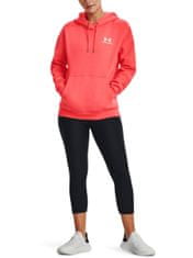 Under Armour Mikina Essential Fleece Hoodie-RED XS