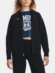 Under Armour Mikina UA Rival Fleece FZ Hoodie-BLK M