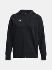 Under Armour Mikina UA Rival Fleece FZ Hoodie-BLK M