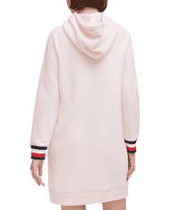 Tommy Hilfiger Dámské mikinové šaty Raglan růžové XS