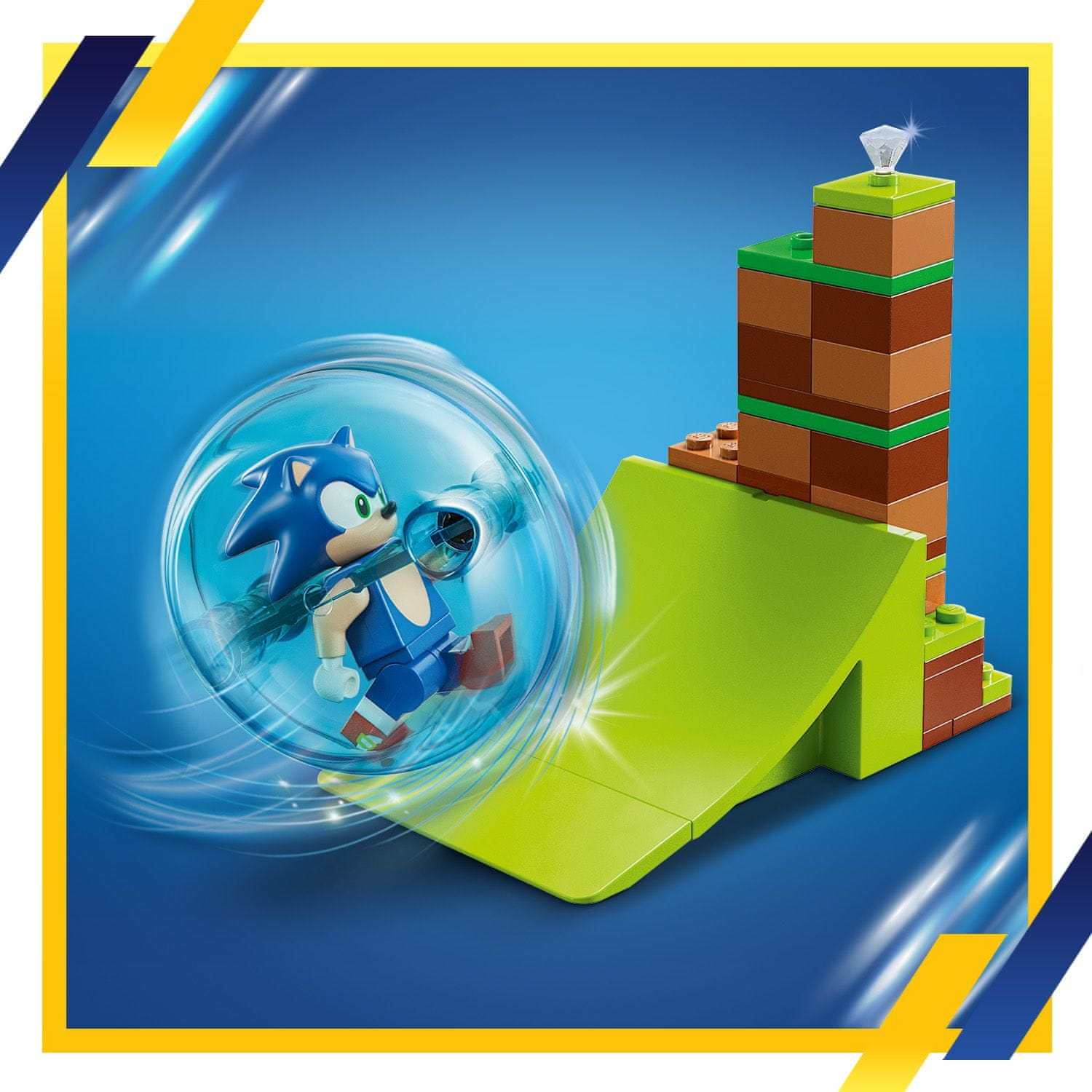 LEGO Sonic The Hedgehog 76990 Sonicova výzva Speed Sphere