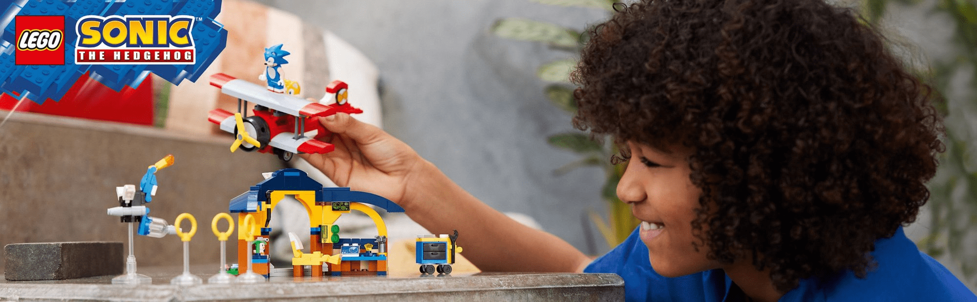 LEGO Sonic The Hedgehog 76991 Tailsova dílna a letadlo Tornádo