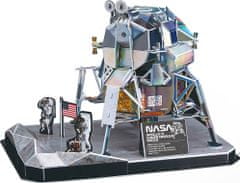 CubicFun 3D puzzle NASA: Apolo 11, Lunární modul Eagle 93 dílků