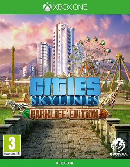 Paradox Interactive Cities Skylines: Parklife Edition XONE