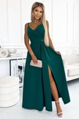 Numoco Dámské společenské šaty Chiara zelená L