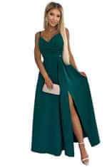 Numoco Dámské společenské šaty Chiara zelená L