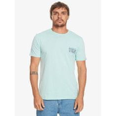 Quiksilver triko QUIKSILVER Taking Roots PASTEL TURQUOISE L