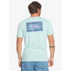 Quiksilver triko QUIKSILVER Taking Roots PASTEL TURQUOISE L