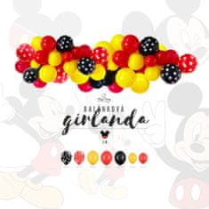MojeParty Balónková girlanda set – Mickey mouse colors 2 m