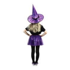 Rappa Dětský kostým tutu sukně čarodějnice s kloboukem