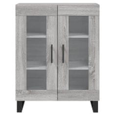 Vidaxl Skříň highboard šedá sonoma 69,5 x 34 x 180 cm kompozitní dřevo