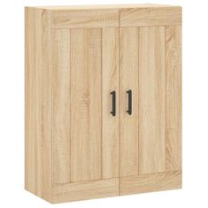 Vidaxl Skříň highboard dub sonoma 69,5 x 34 x 180 cm kompozitní dřevo