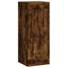 Vidaxl Skříň highboard kouřový dub 34,5 x 34 x 180 cm kompozitní dřevo