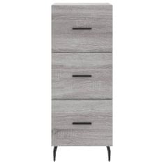 Vidaxl Skříň highboard šedá sonoma 34,5 x 34 x 180 cm kompozitní dřevo