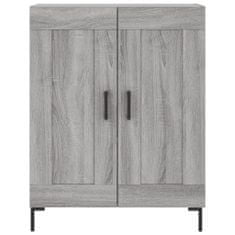 Vidaxl Skříň highboard šedá sonoma 69,5 x 34 x 180 cm kompozitní dřevo