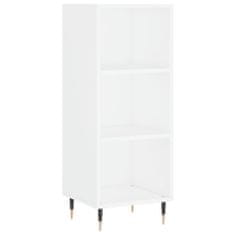 Vidaxl Skříň highboard bílá 34,5 x 34 x 180 cm kompozitní dřevo