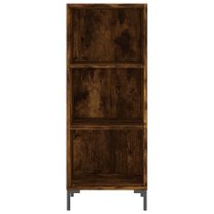 Vidaxl Skříň highboard kouřový dub 34,5 x 34 x 180 cm kompozitní dřevo