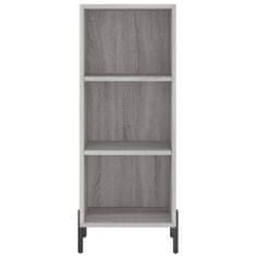 Vidaxl Skříň highboard šedá sonoma 34,5 x 34 x 180 cm kompozitní dřevo