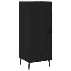 Vidaxl Skříň highboard černá 34,5 x 34 x 180 cm kompozitní dřevo