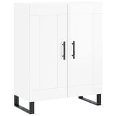 Vidaxl Skříň highboard lesklá bílá 69,5 x 34 x 180 cm kompozitní dřevo