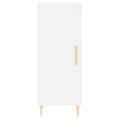 Vidaxl Skříň highboard bílá 34,5 x 34 x 180 cm kompozitní dřevo