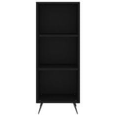 Vidaxl Skříň highboard černá 34,5 x 34 x 180 cm kompozitní dřevo