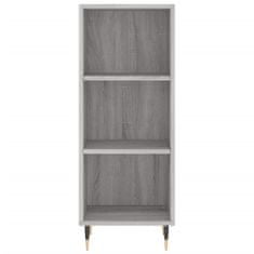 Vidaxl Skříň highboard šedá sonoma 34,5x32,5x180 cm kompozitní dřevo