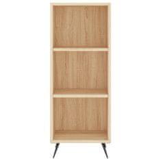 Vidaxl Skříň highboard dub sonoma 34,5 x 34 x 180 cm kompozitní dřevo