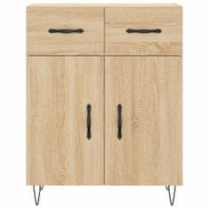 Vidaxl Skříň highboard dub sonoma 69,5 x 34 x 180 cm kompozitní dřevo