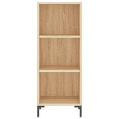 Vidaxl Skříň highboard dub sonoma 34,5 x 34 x 180 cm kompozitní dřevo