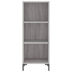 Vidaxl Skříň highboard šedá sonoma 34,5 x 34 x 180 cm kompozitní dřevo