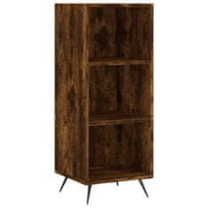 Vidaxl Skříň highboard kouřový dub 34,5 x 34 x 180 cm kompozitní dřevo