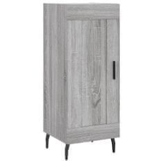 Vidaxl Skříň highboard šedá sonoma 34,5 x 34 x 180 cm kompozitní dřevo