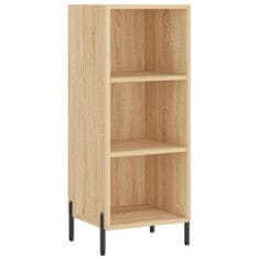 Vidaxl Skříň highboard dub sonoma 34,5 x 34 x 180 cm kompozitní dřevo