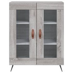 Vidaxl Skříň highboard šedá sonoma 69,5 x 34 x 180 cm kompozitní dřevo