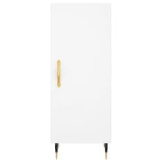 Vidaxl Skříň highboard bílá 34,5 x 34 x 180 cm kompozitní dřevo