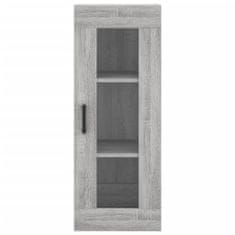 Vidaxl Skříň highboard šedá sonoma 34,5 x 34 x 180 cm kompozitní dřevo