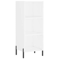 Vidaxl Skříň highboard bílá 34,5 x 34 x 180 cm kompozitní dřevo