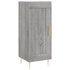 Greatstore Skříň highboard šedá sonoma 34,5 x 34 x 180 cm kompozitní dřevo