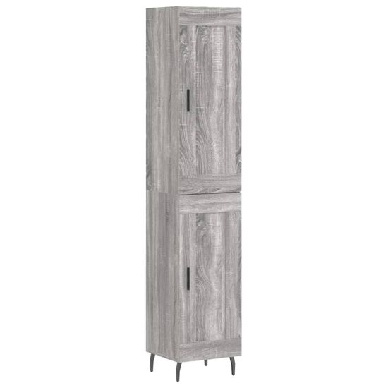 Vidaxl Skříň highboard šedá sonoma 34,5 x 34 x 180 cm kompozitní dřevo