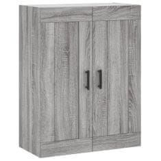 Greatstore Skříň highboard šedá sonoma 69,5 x 34 x 180 cm kompozitní dřevo