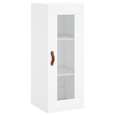 Vidaxl Skříň highboard bílá 34,5 x 34 x 180 cm kompozitní dřevo